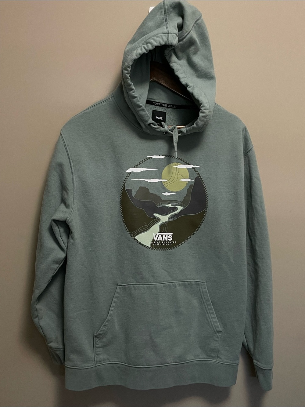 Vans Green Hoodie Men’s Large